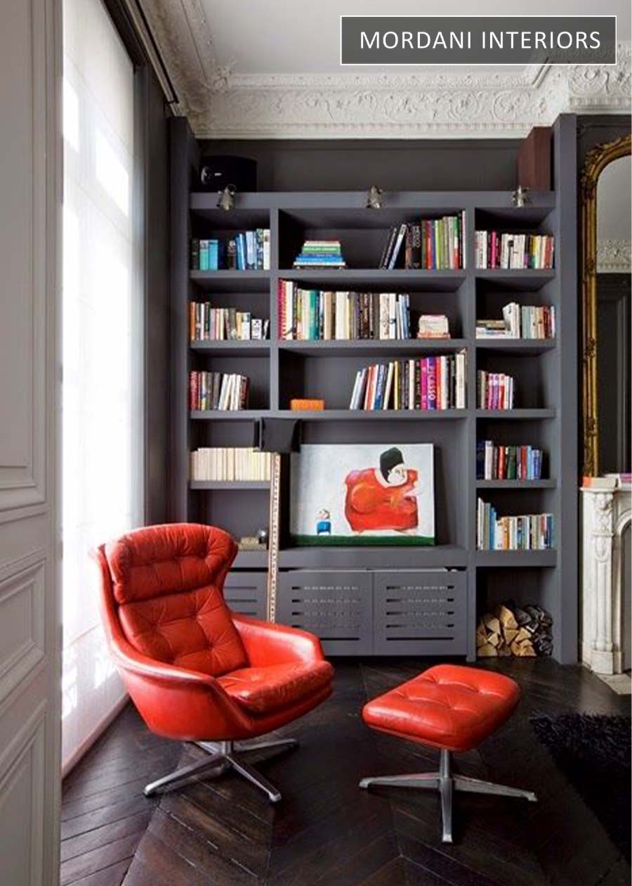 Candy Red Leather Upholstery